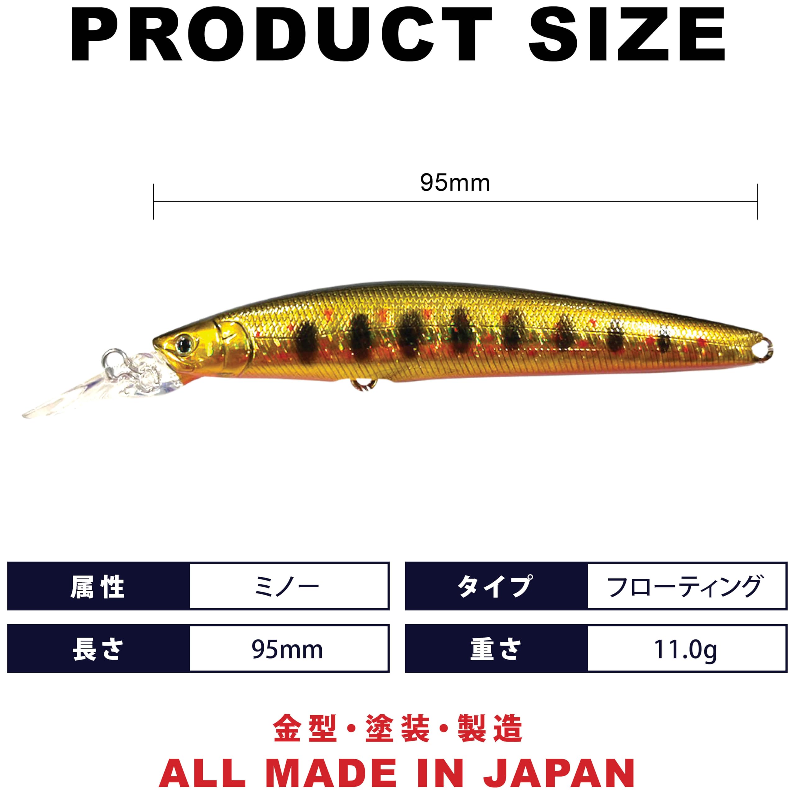 Amazon.co.jp: ラッキークラフト (LUCKY CRAFT) コモンセンスミノー雷