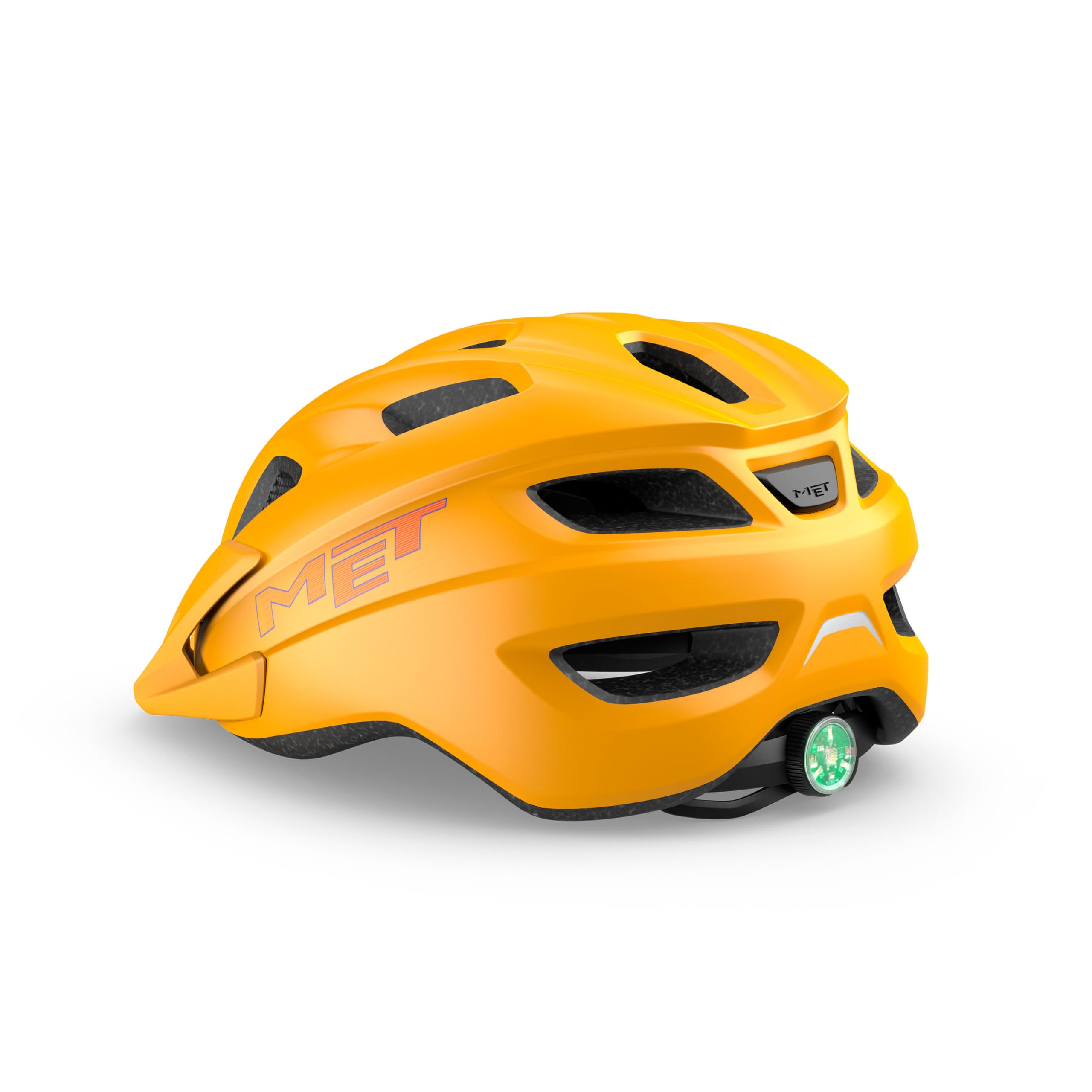 Kinderhelme MET Crackerjack - Orange Matt - Unisize / 52-57cm