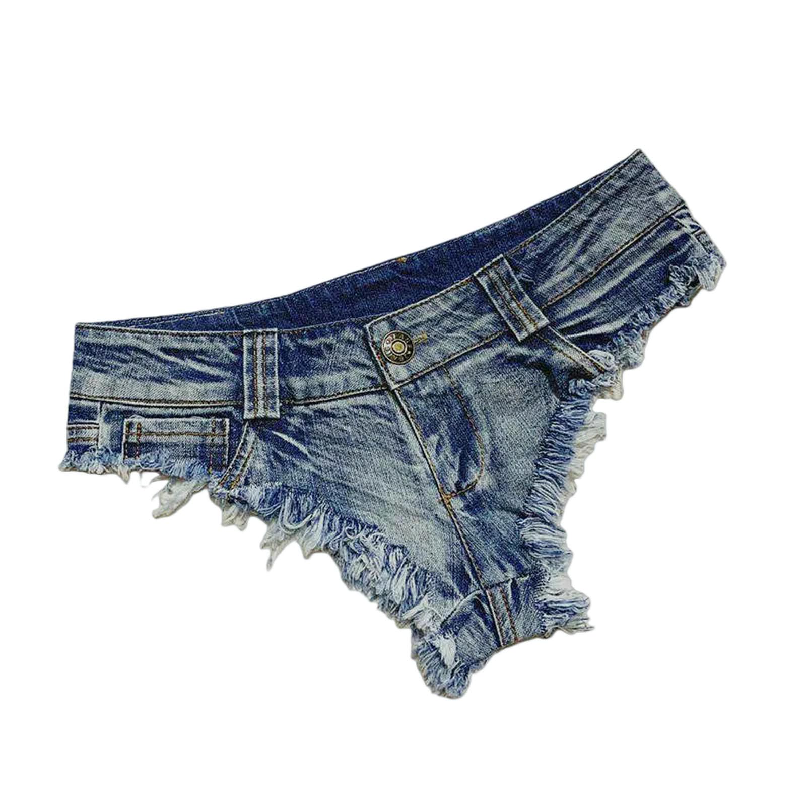 Jean shorts femmes discothèque bleu clair l super pantalons chauds sexy
