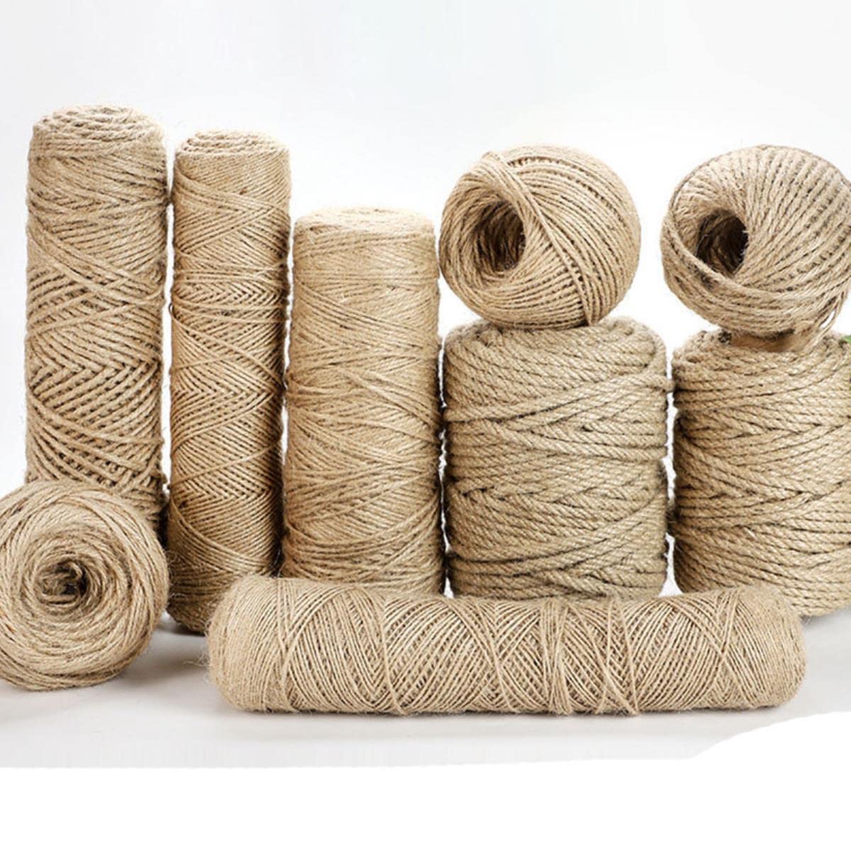 Corde de jute pour emballage de cadeau fait main et loisirs créatifs