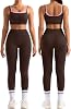 Conjunto Deportivo Mujer 2 Piezas Leggings Levanta Cola con Sujetador Deportivo 1