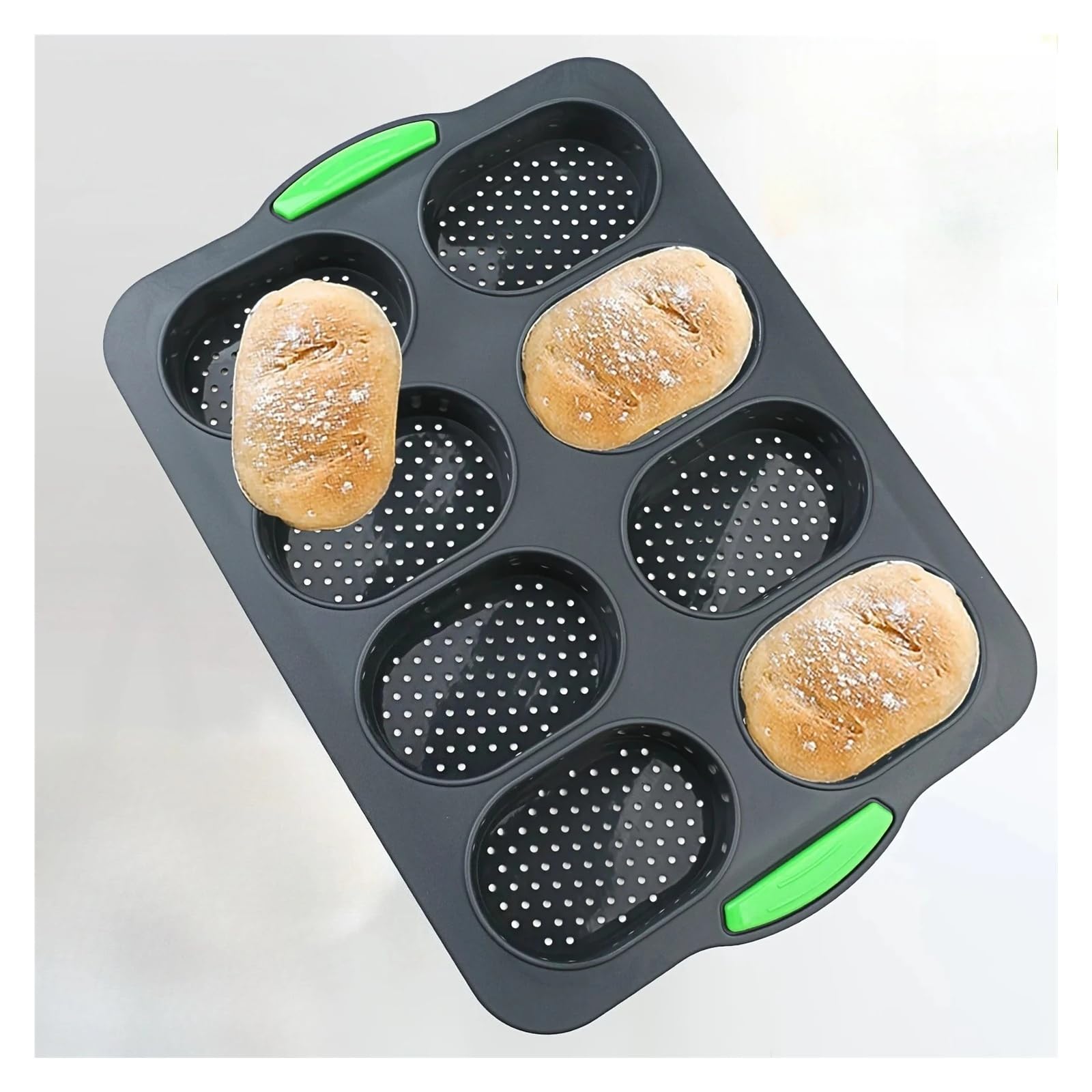 Kuchenformen aus lebensmittelechtem Silikon, Toastblech, Brotform, Brownie, Dessert, Madeleine-Kuchenformen, Baguette-Backwerkzeuge, Muffin-Backformen