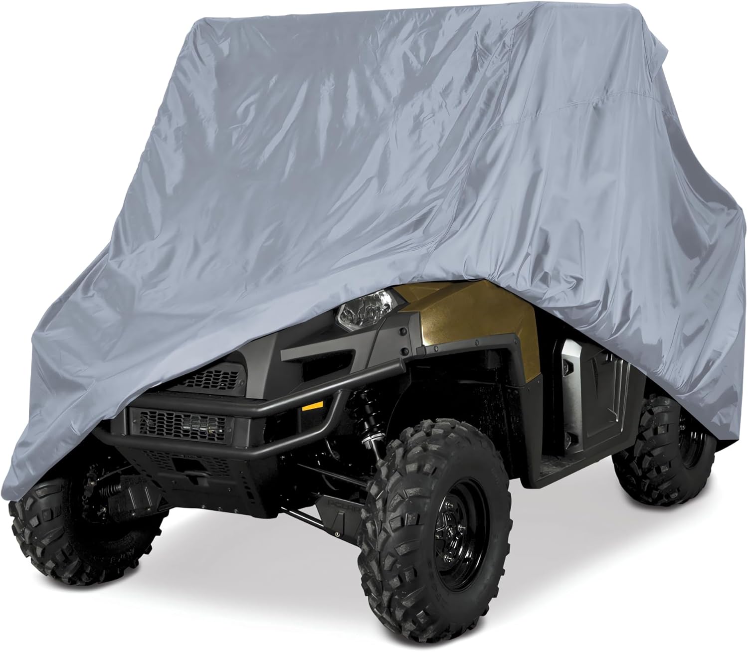 Extra Large All-Season UTV or Modified Golf Cart Storage Protective Cover - 8 Reinforced Grommets Universal Fit up to 160" Long Vehicles