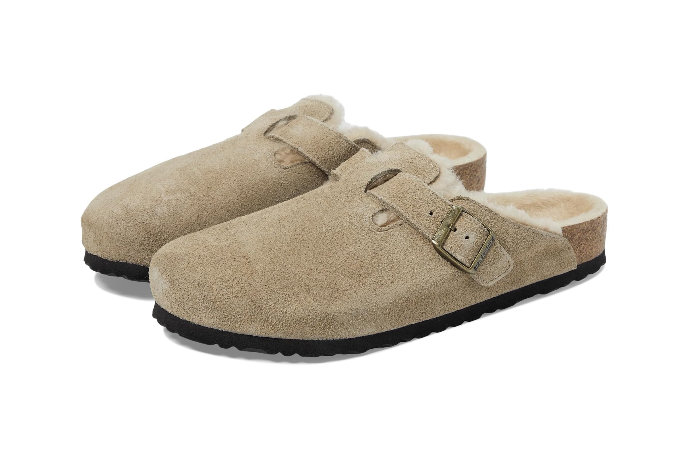 Birkenstock Boston Shearling - Suede Unisex taupe 34790₽