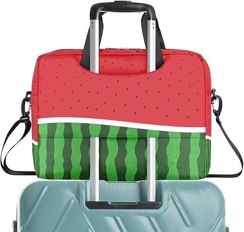 Miniatura 7 de Bonita bolsa de hombro para computadora portátil para mujeres y hombres, bolsa para computadora portátil, funda para laptop, maletín de transporte