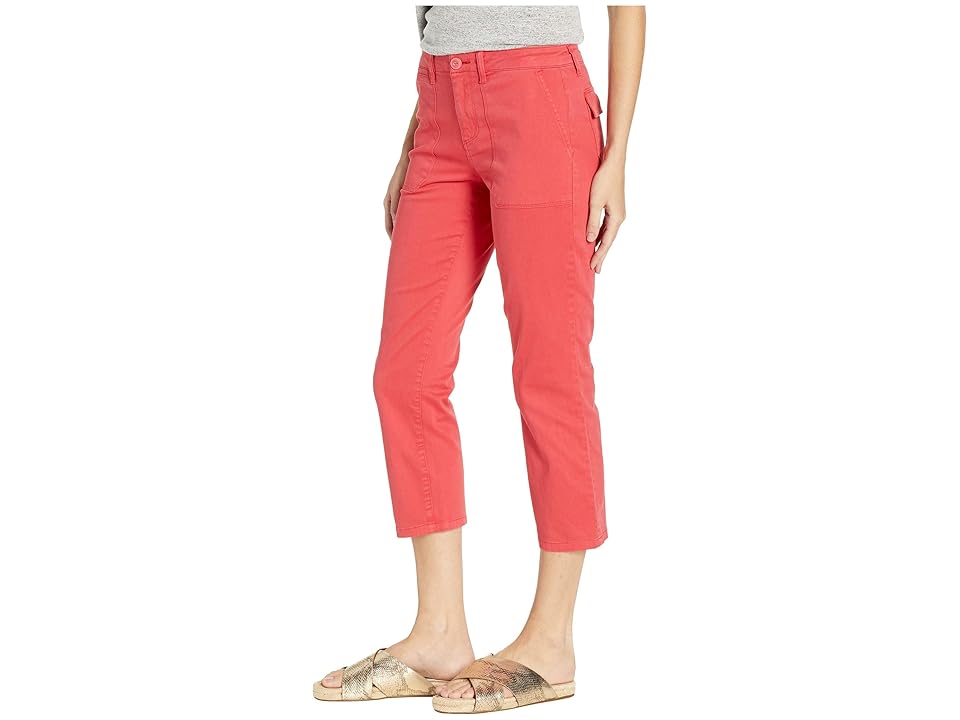 

Sanctuary Peace Crop Chino Pants (Poppy Red) Women's Casual Pants