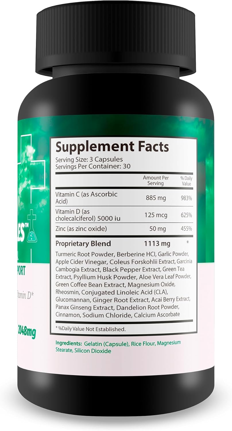 Pro Divinity Labs CZD Capsules - Overall Health Support Supplement - an Alternative Natural Approach to Health with Vitamin C, Zinc, Vitamin D, & Herbs - Support Immune Health & Reduced Swelling
