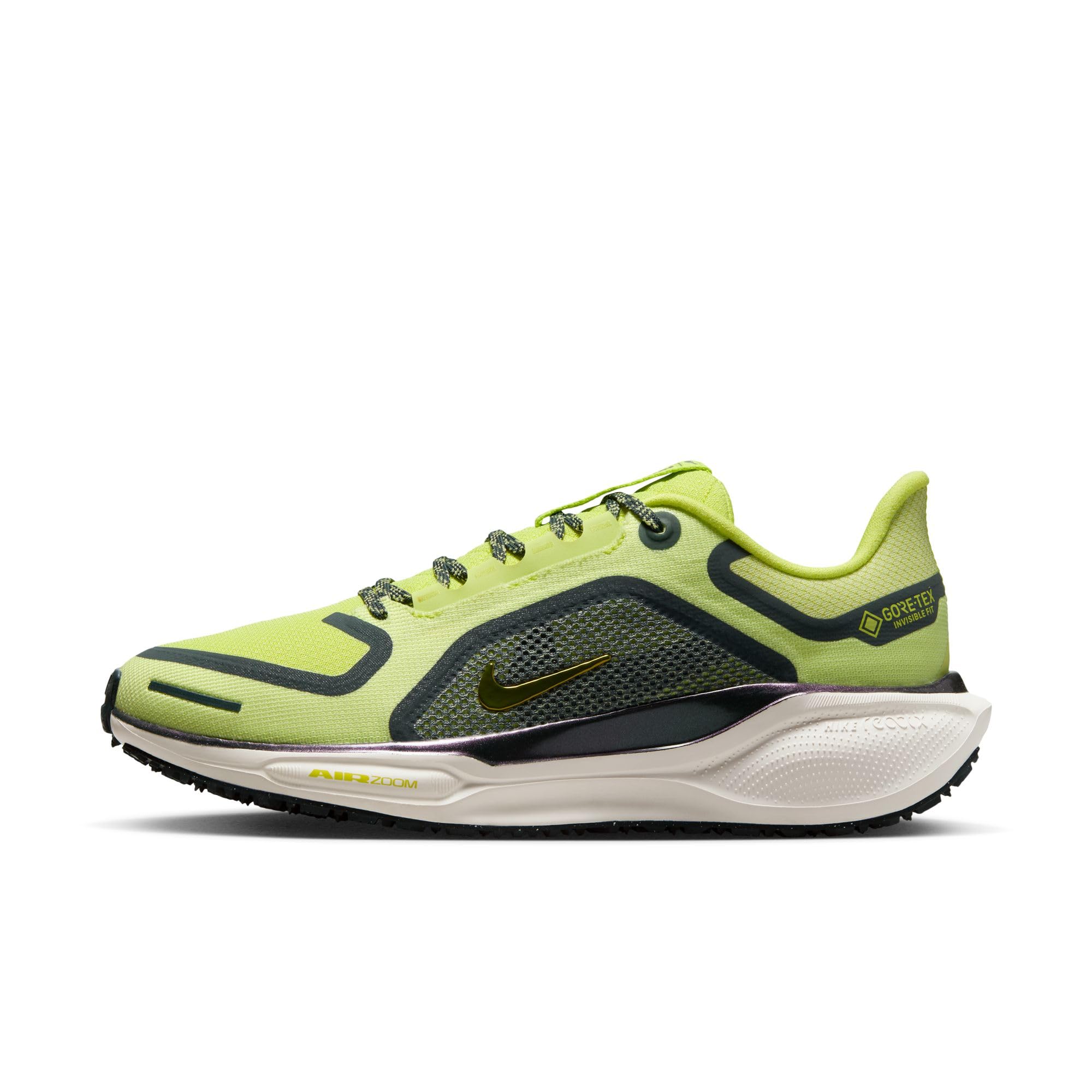 Nike Pegasus 41 Gore-TEX Women's Waterproof Road Running Shoes (Cyber/Light Lemon Twist/Phantom/Seaweed) Size 8