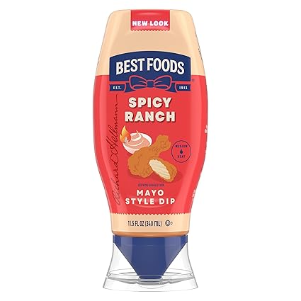 Best Foods Spicy Ranch Chicken Tender Mayonnaise Style Dip Spicy