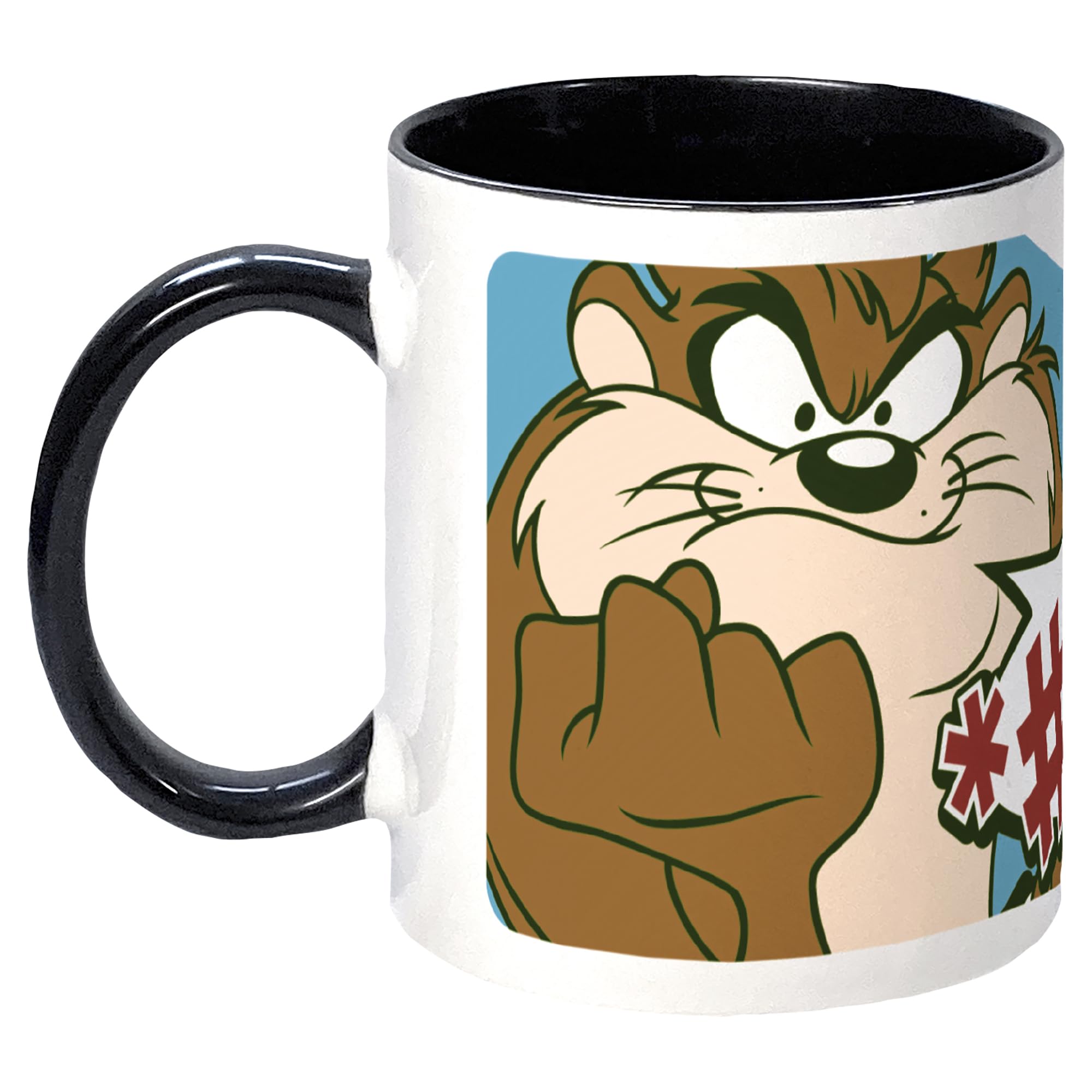 Taz Mug. Retro Looney Tunes Tasmanian Devil Funky Cartoon Gift Idea