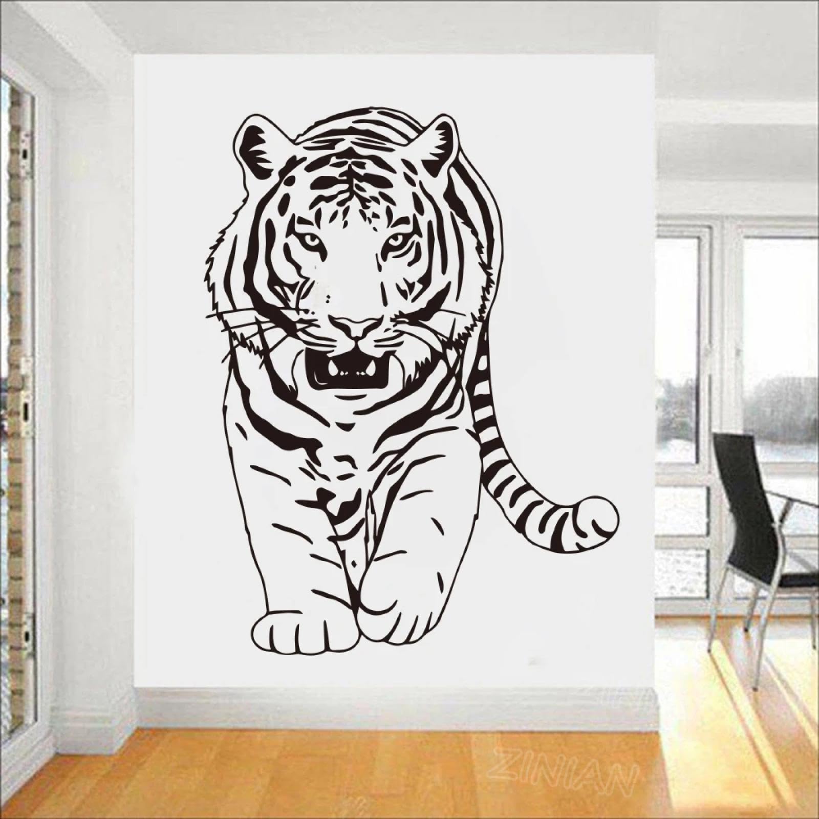 WEIMEIJIE Tiger wall Stickers, Home Decorations, Animal-Themed Baby and Children's Room playroom Home Decorations, Bedroom wall Art Decals