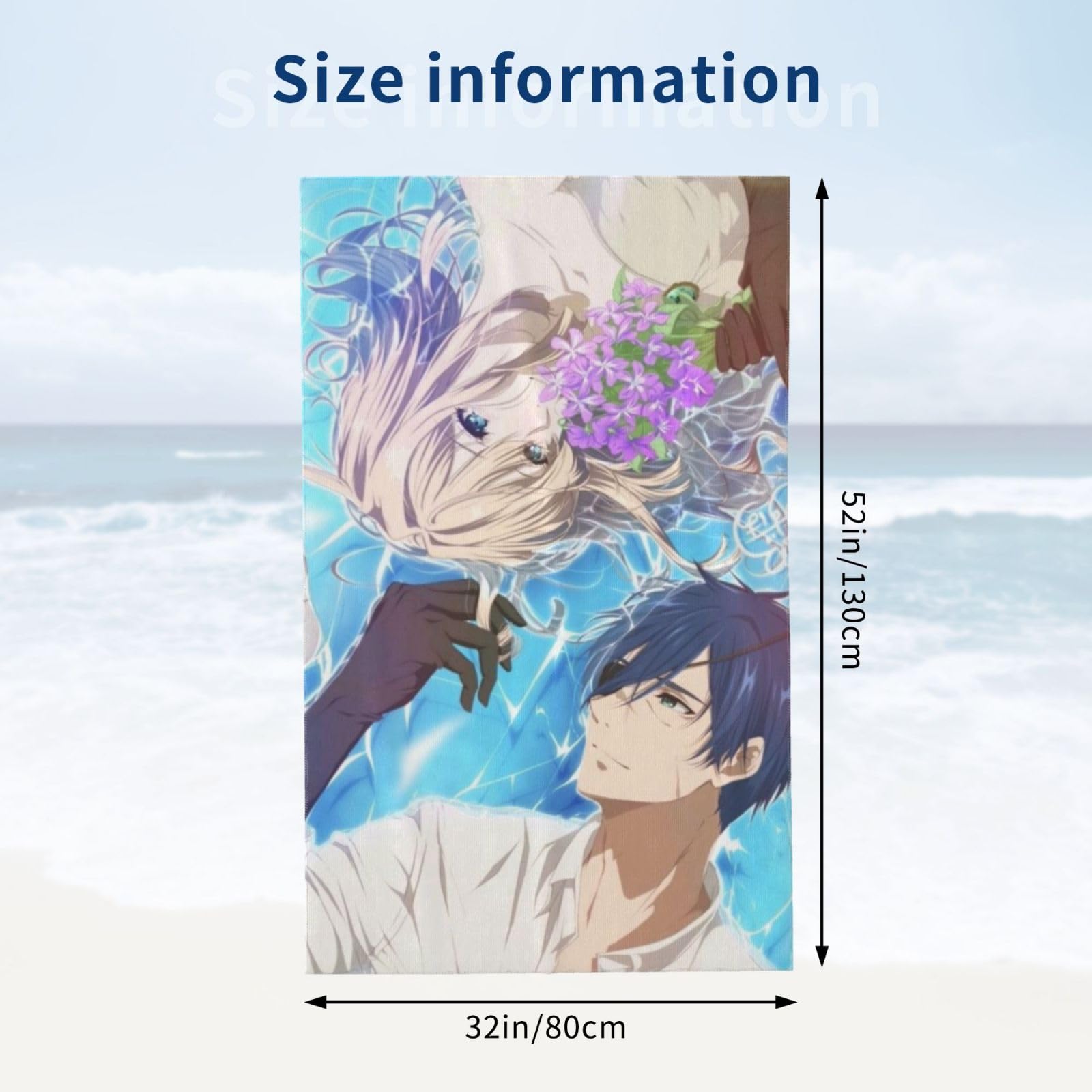 Amazon｜バスタオル ヴァイオレットエヴァーガーデン アニメ タオル