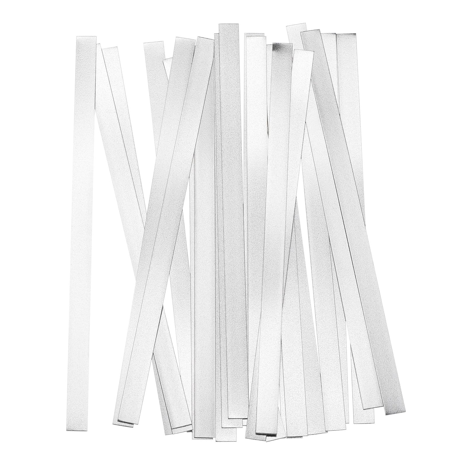 MECCANIXITY Pure Nickel Strip 0.15mm x 5mm x 100mm Battery Soldering Tab Nickel Solder Tab for Battery Pack and Spot Welding 100 Pcs