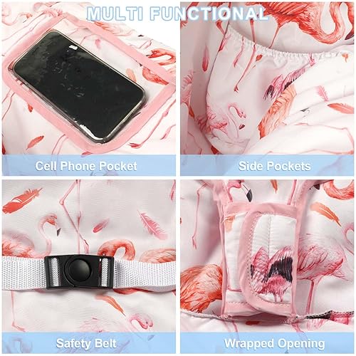 Miniatura 39 de Funda negra para carrito de compras para bebé, funda para silla alta 2 en 1 con arnés de seguridad, fundas multifuncionales con patrón de margaritas