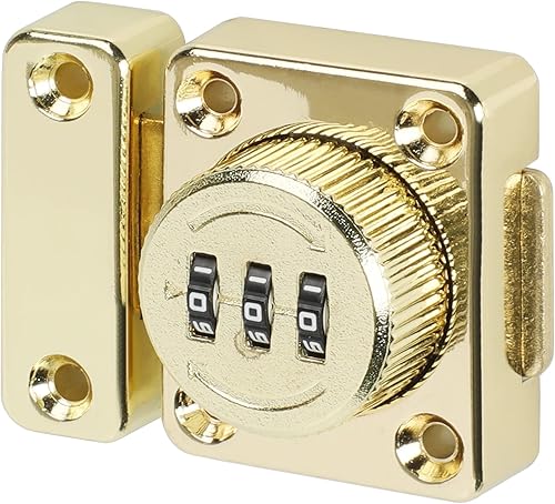 Alise Cerradura de puerta de contraseña Pestillos de perno deslizante Cerradura,Hardware de puerta de doble cara de seguridad,MSS002-B Negro