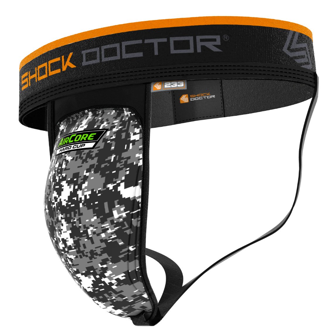 Shock Doctor Athletic Supporter Jock w/ Aircore Protective Cup, Youth & Adult