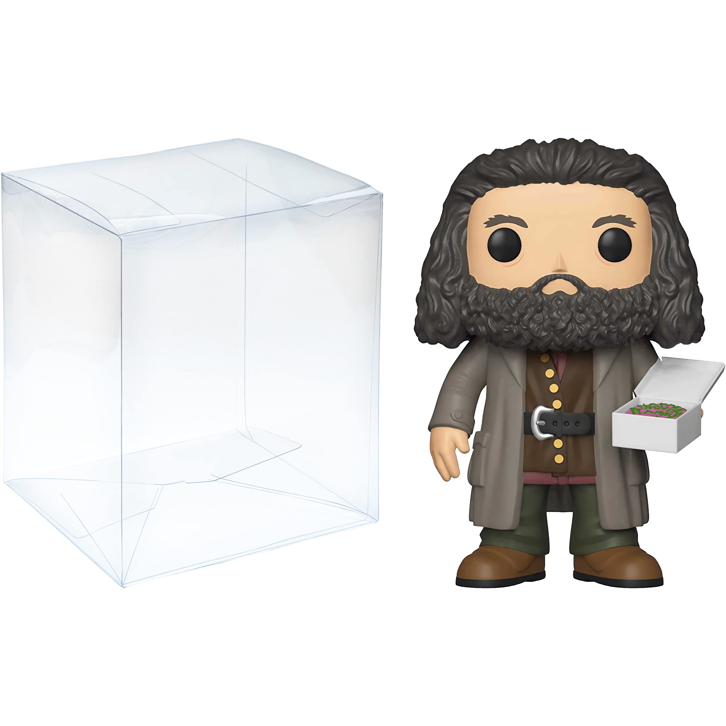 Funko R u b e u s H a g r i d : 6in P o p ! Vinyl Figurine Bundle with 1 Compatible Protector (078 - 35508 - B)