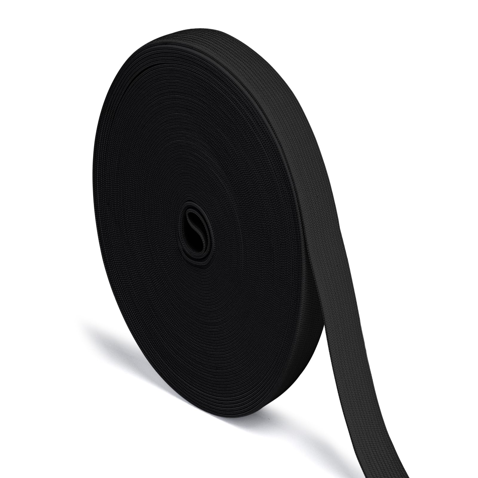 Airisoer Elastic Bands for Sewing 5/8 Inch x 12 Yards, Black