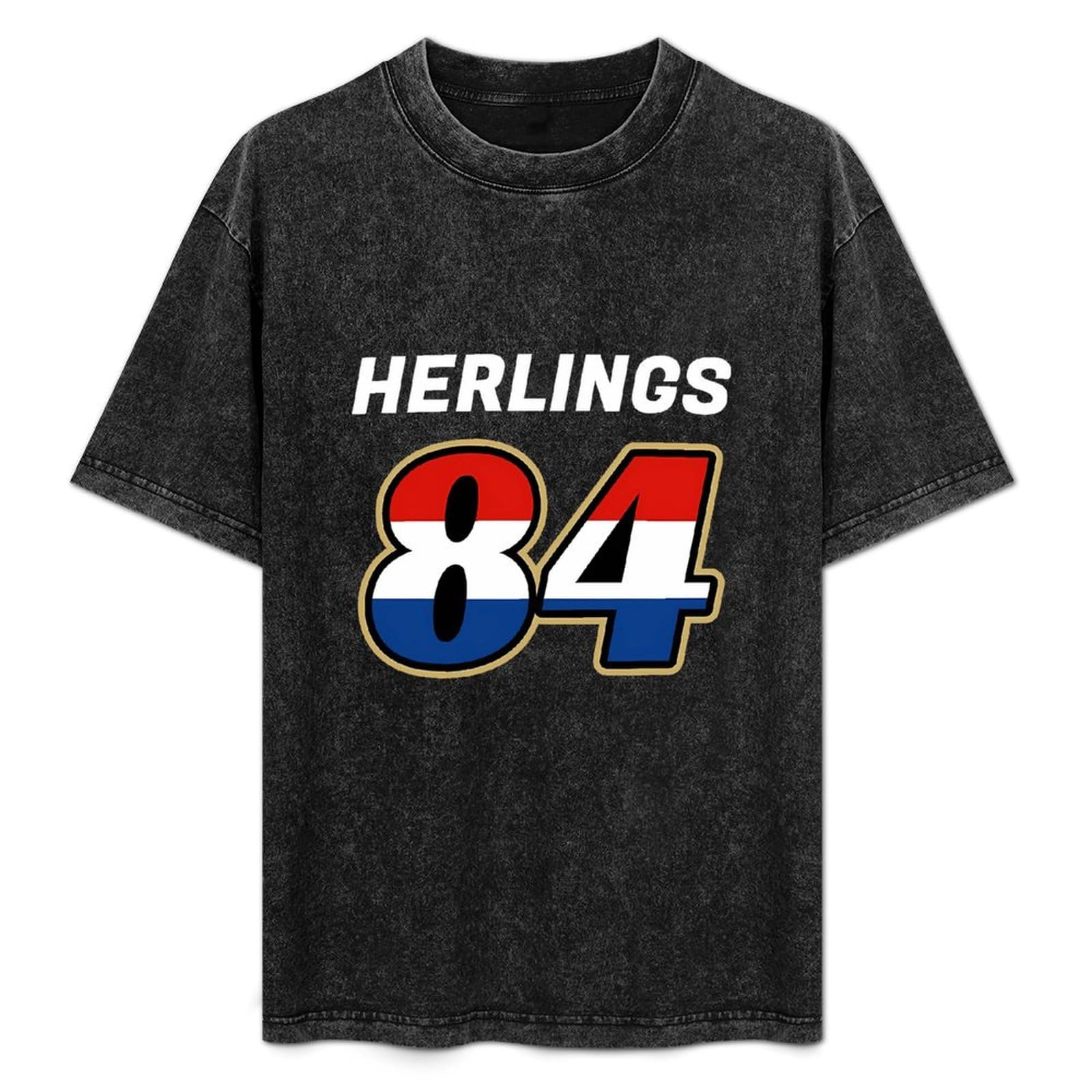 Barlotus Unisex Black Herlings 84 Men's T-Shirt Graphic Shirts Tee Xxl