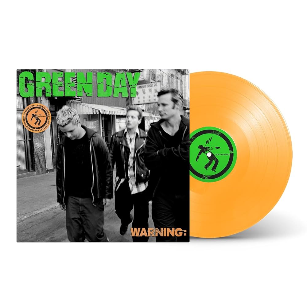Green Day ‎– Warning / UK盤・グリーン ヴァイナル Amazon.com: Warning (25th Anniversary Deluxe Edition): CDs