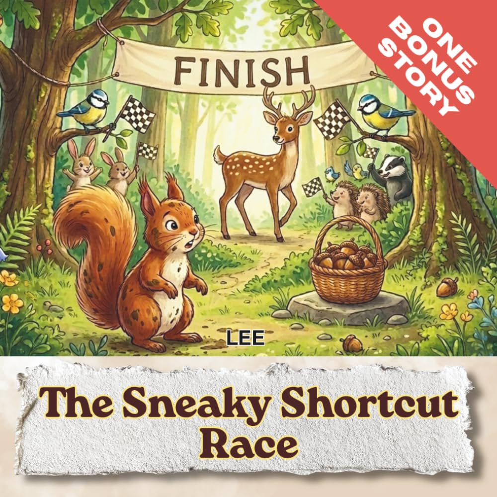 The Sneaky Shortcut Race: A Charming Forest Adventure Teaching Honesty, Patience, Responsibility, Integrity, Kindness, Smart Decisions for Young Readers Ages 4–8 (Bonus Bedtime Tale Included)
