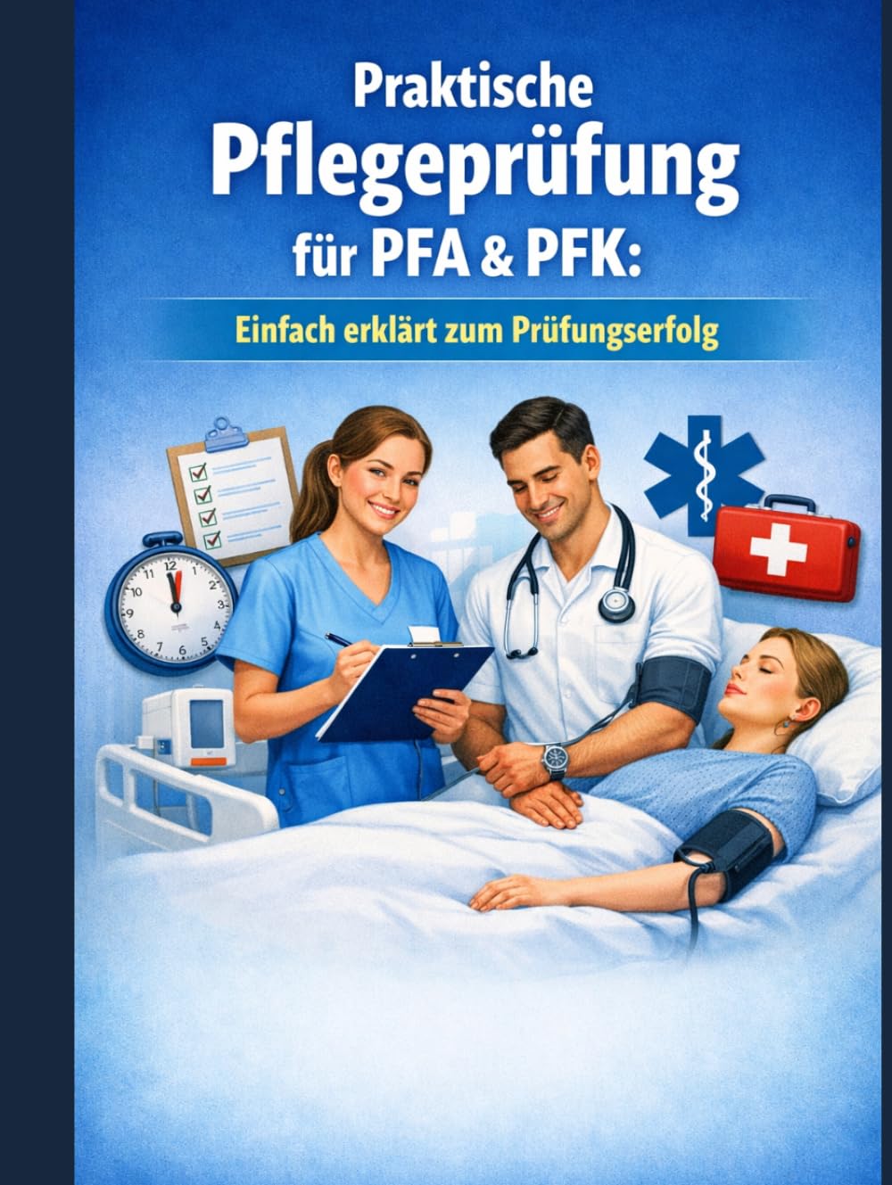 Praktische Pflegeprüfung für PFA & PFK: Einfach erklärt zum Prüfungserfolg: Sicher bestehen ohne Auswendiglernen. (Einfach Lernen - Pflegeausbildung)