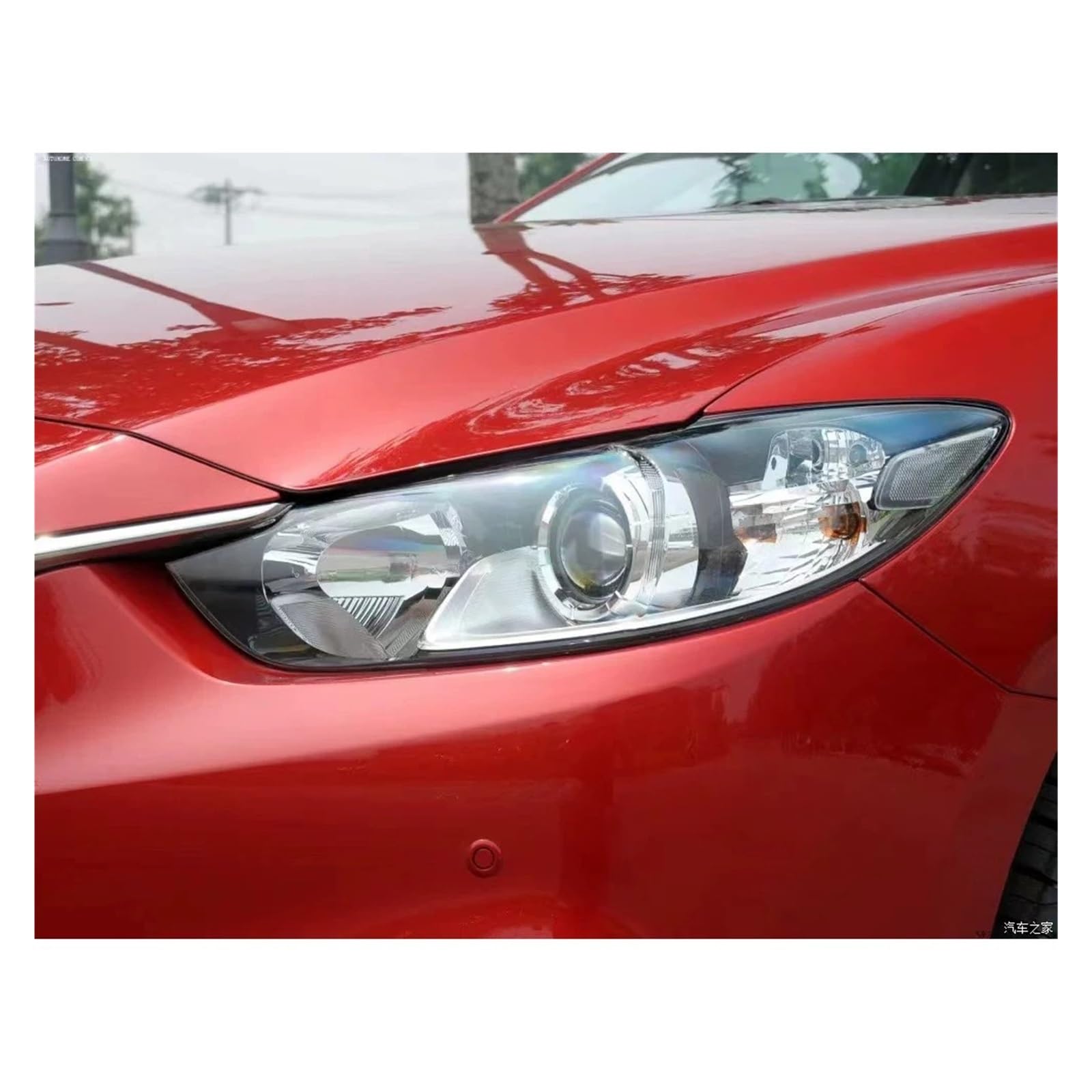 Fanali Anteriori Copertura Del Faro Anteriore In Vetro Trasparente Per Mazda 6 Per Atenza 2014-2016, Lente E Paralume Fari