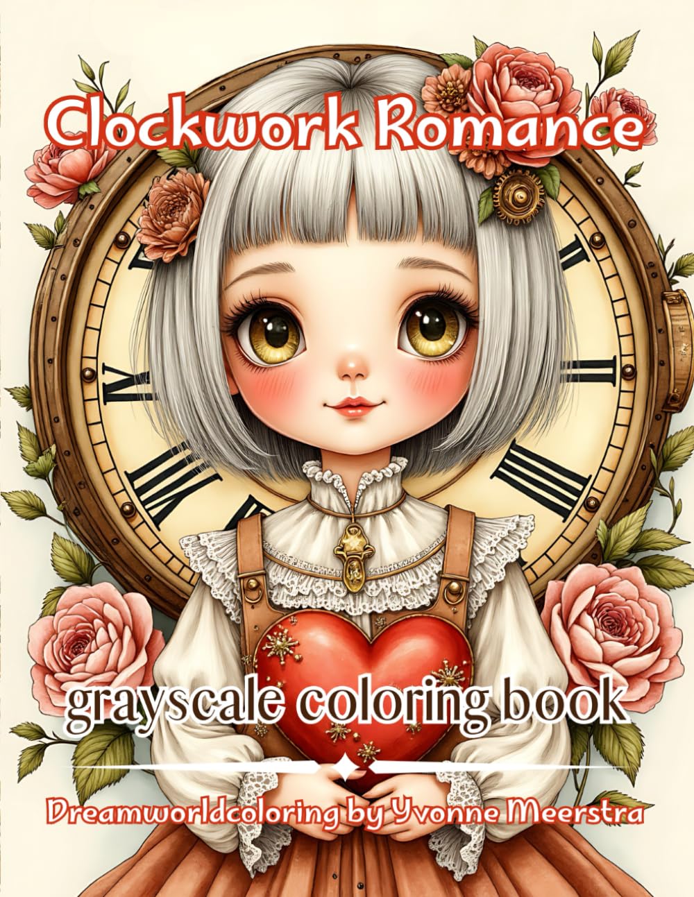 clockwork romance: A Steampunk Coloring Journey of Hearts, Gears & Gentle Time