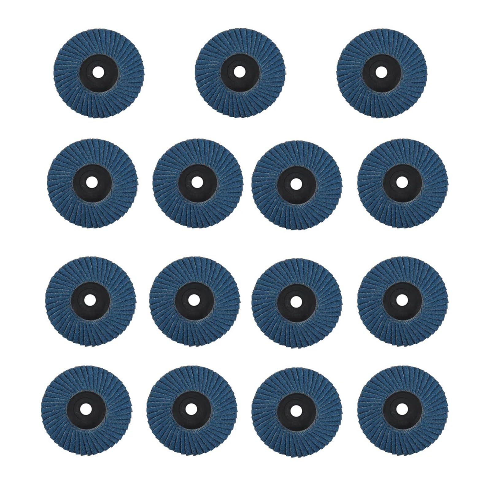 Discos de láminas planas de 75 mm for amolar, cortar, lijar y pulir metales. Herramienta abrasiva.(15pcs,120P)