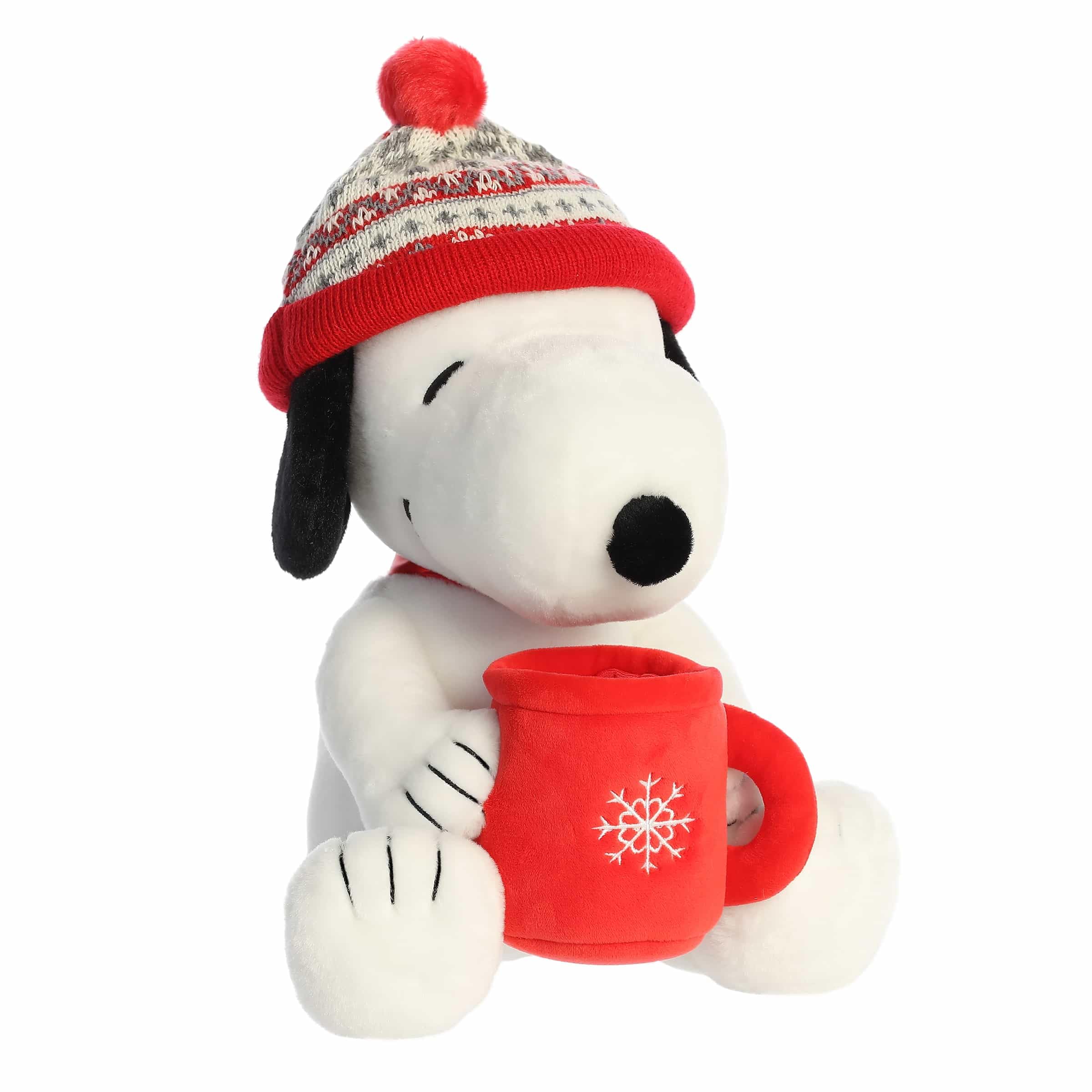 商談中　スヌーピー　winter snoopy　ぬいぐるみ The Snoopy Show 7.5 Inch Plush | Winter Beanie Snoopy - Walmart.com