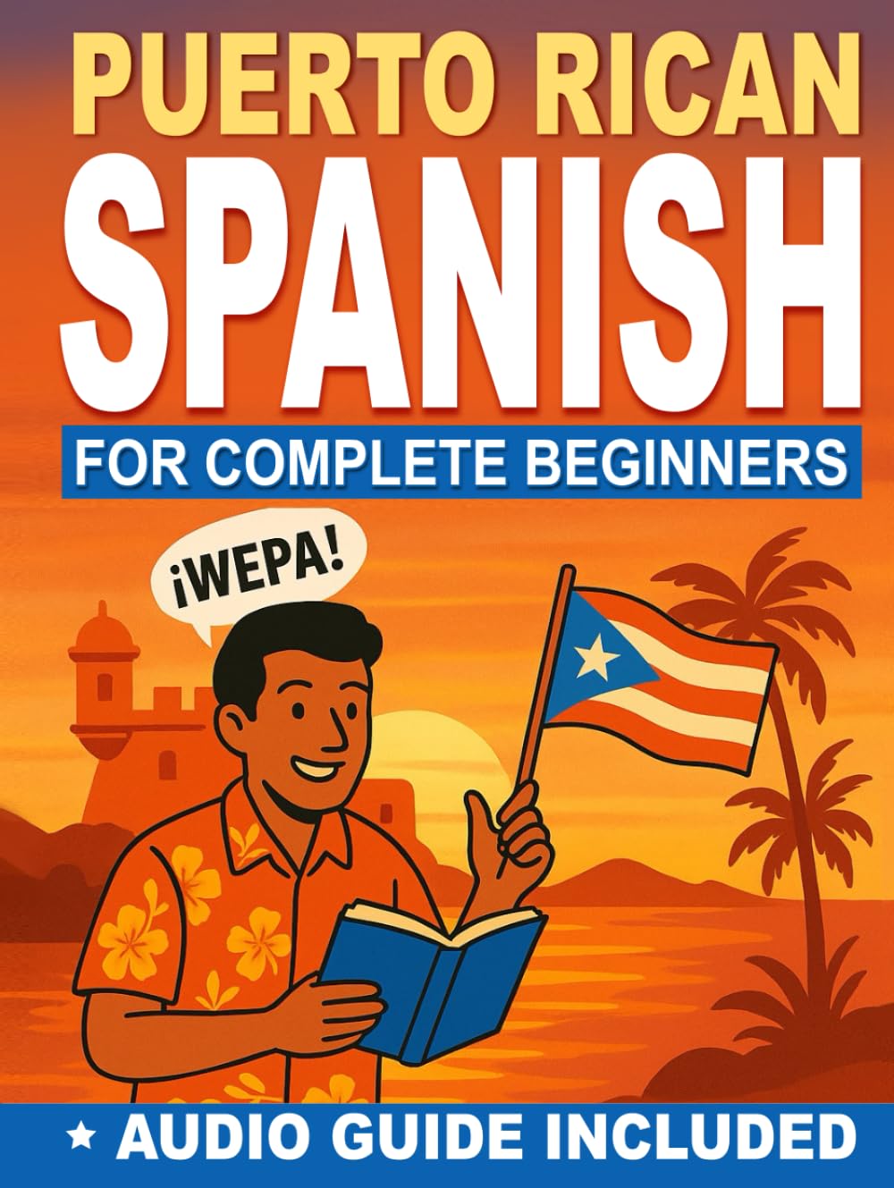 Puerto Rican Spanish for Complete Beginners: Speak with Locals Using Slang | Master Daily Conversations, Real Puerto Rican Expressions & Travel Vocabulary - Includes Guided Audio Pronunciation