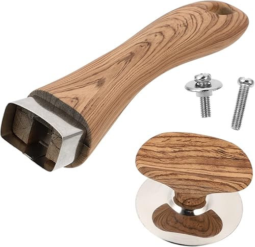 KICHOUSE 2pcs Knob Screw Steel Saucepan Grips Pot Scalding for with Skillets Stainless Handgrips Gripper Parts Replacement Covers and Anti