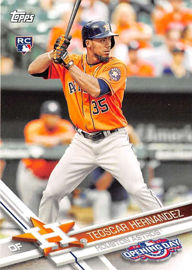 Amazon.com: 2017 Topps Opening Day #176 Teoscar Hernandez Houston