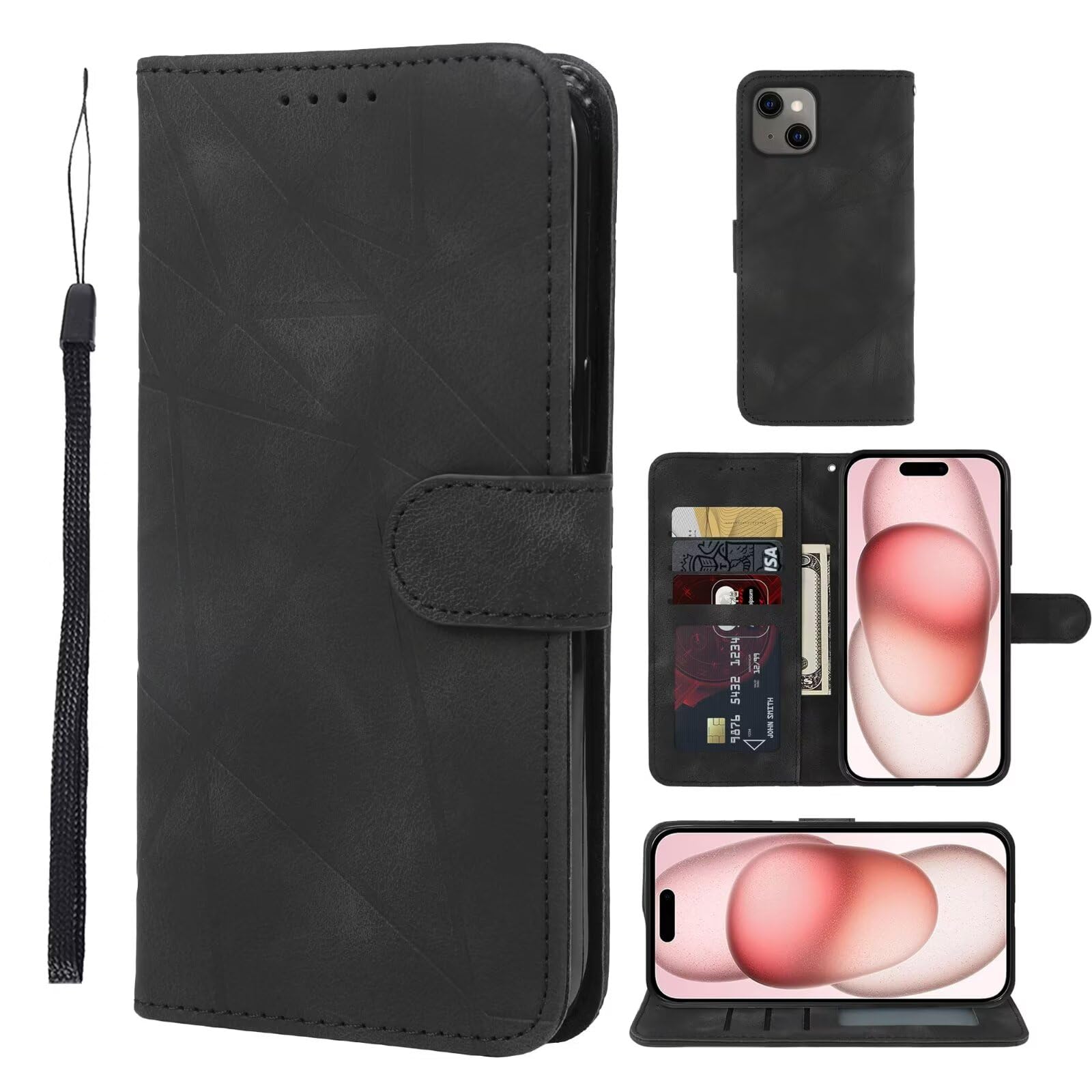 Para Google Pixel 5 Siente La Piel Sombrero De Paja Hebilla Magnética Flip Horizontal Funda De Cuero