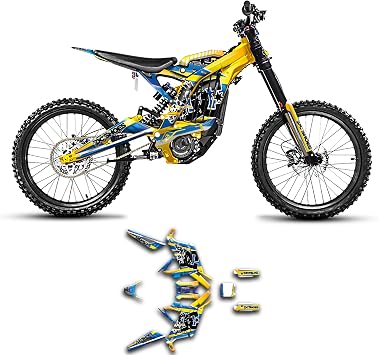 Custom Decal Kit for Surron SUR-Ron Light Bee X LBX with KKE Fork 2017-2024 Off-Road Motorcycle, SRX17N009-KO
