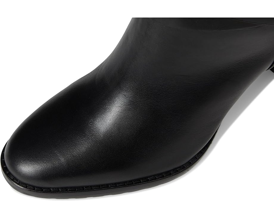 Lauren Ralph Lauren Collins Burnished Leather Tall Boots Heel - Top View