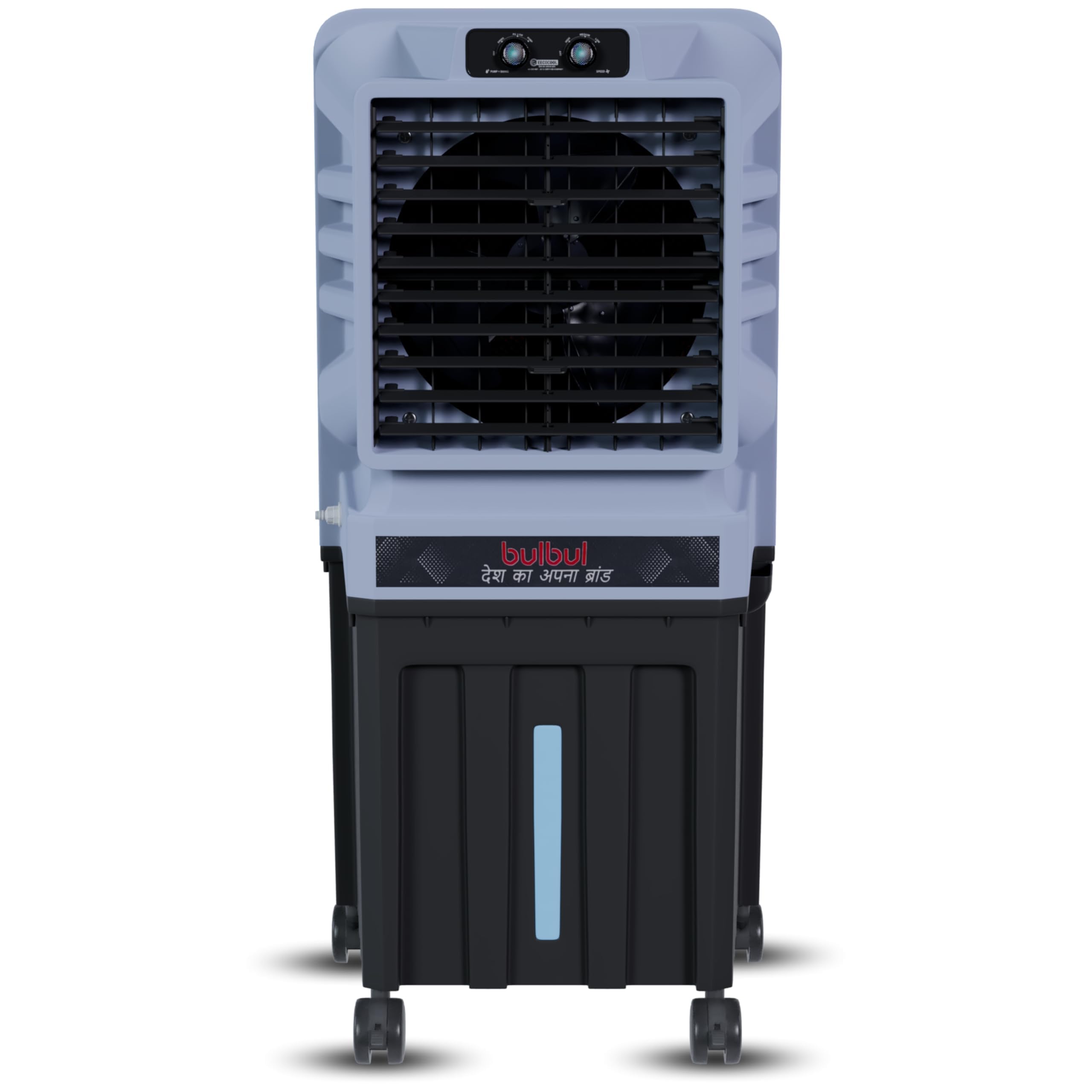 EECOCOOL Bulbul 75 L Desert Air Cooler for Home & Office | Powerful 18-Inch Fan with 3-Side Honeycomb Pads, Auto Swing, Inverter Compatible & Energy Saving | Durable Design with Castor Wheels-image-12