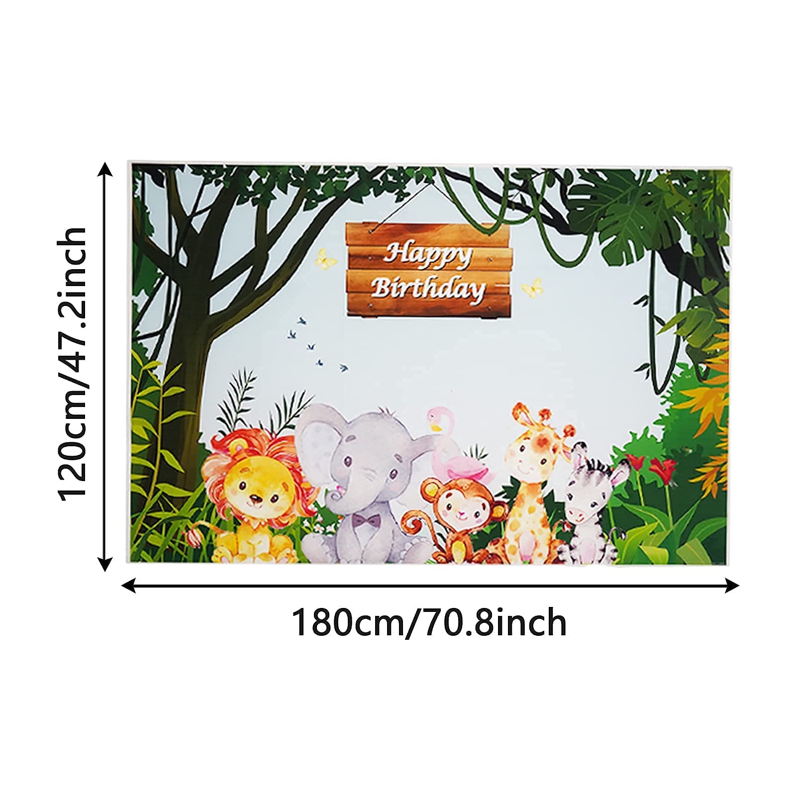 Jungle Safari Birthday Party Decorations 88pack With Animal Theme jungle-safari-birthday-party-decorations-88pack-with-animal-theme