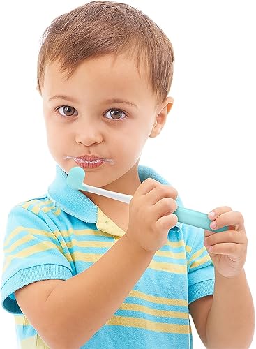Miniatura 6 de TEKINGMU Cepillo de dientes de 3 caras para niños pequeños, cerdas suaves, cepillo de dientes para niños, cepillo de dientes sensorial para autismo,