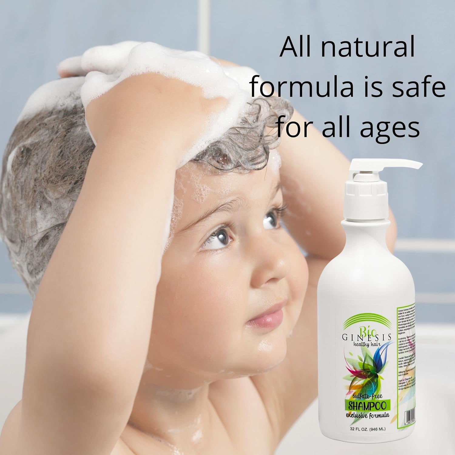 Bio Healthy Hair Natural Shampoo (32-Ounce)