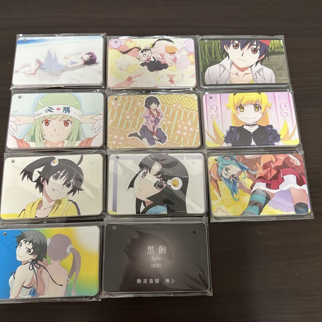 物語シリーズ　オリジナルスライドカードケース 物語シリーズ限定オリジナルスライドカードケース11種フルコンプ