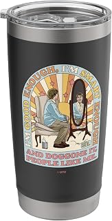 SNL Daily Affirmations with Stuart Smalley Stainless Steel Insulated Tumbler