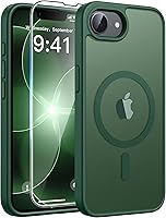 Vista 142 de FNTCASE - Funda para iPhone 15, iPhone 14 y iPhone 13, magnética, translúcida, fina y antigolpes, protección de grado militar, resistente a caídas
