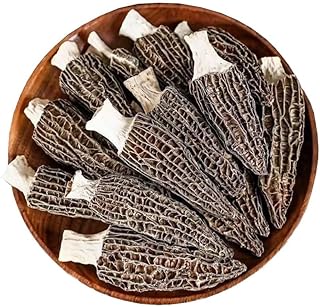 JINQI 乾燥 アミガサタケ モリーユ茸（アミガサ茸） ライモリーユ キノコ モリーユ 天然羊肚菌 栄養豊富 料理のアクセントに最適 Morchella esculenta Morilles (250g)