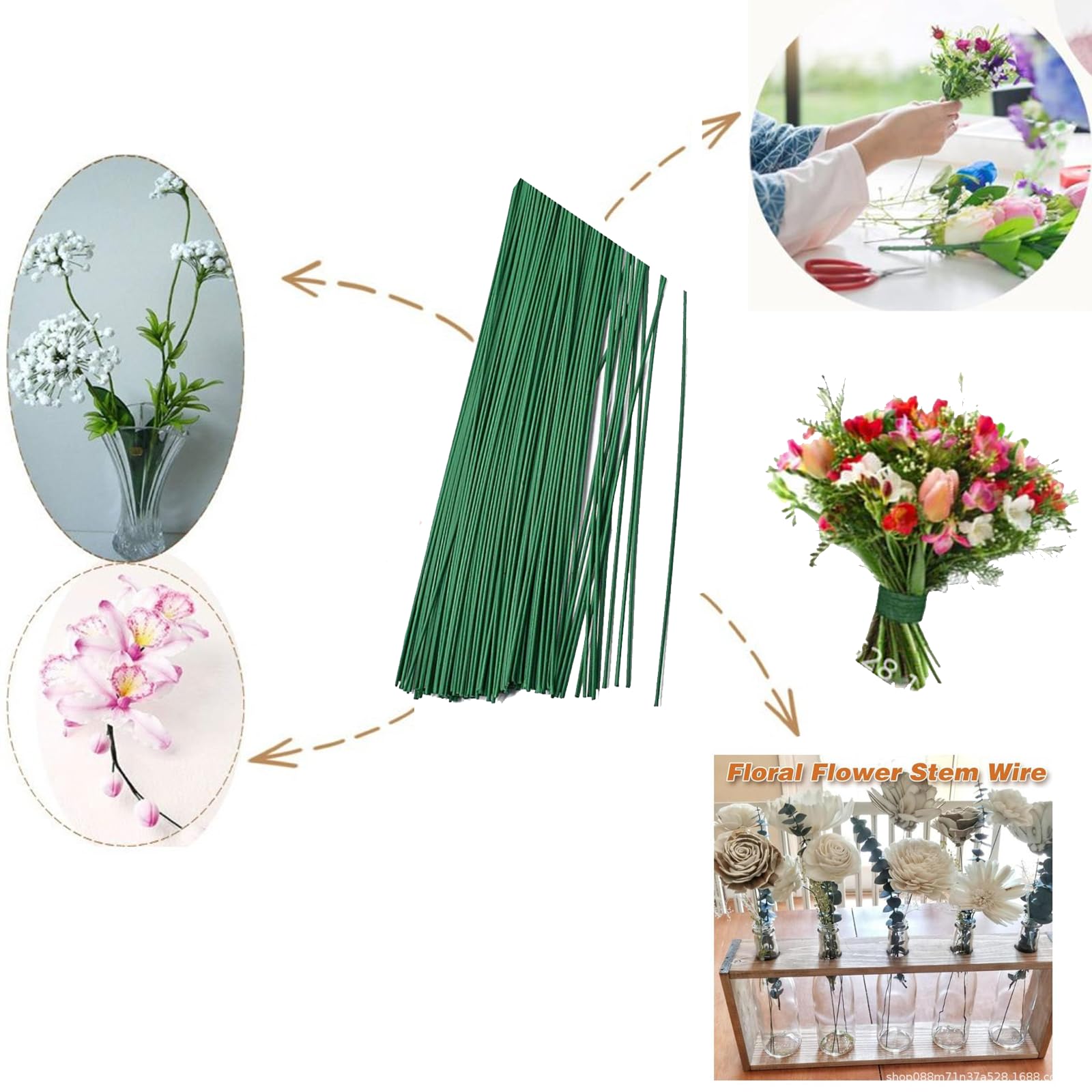 Amazon.co.jp: 手芸モール 造花 モールフラワー 園芸用品 モール