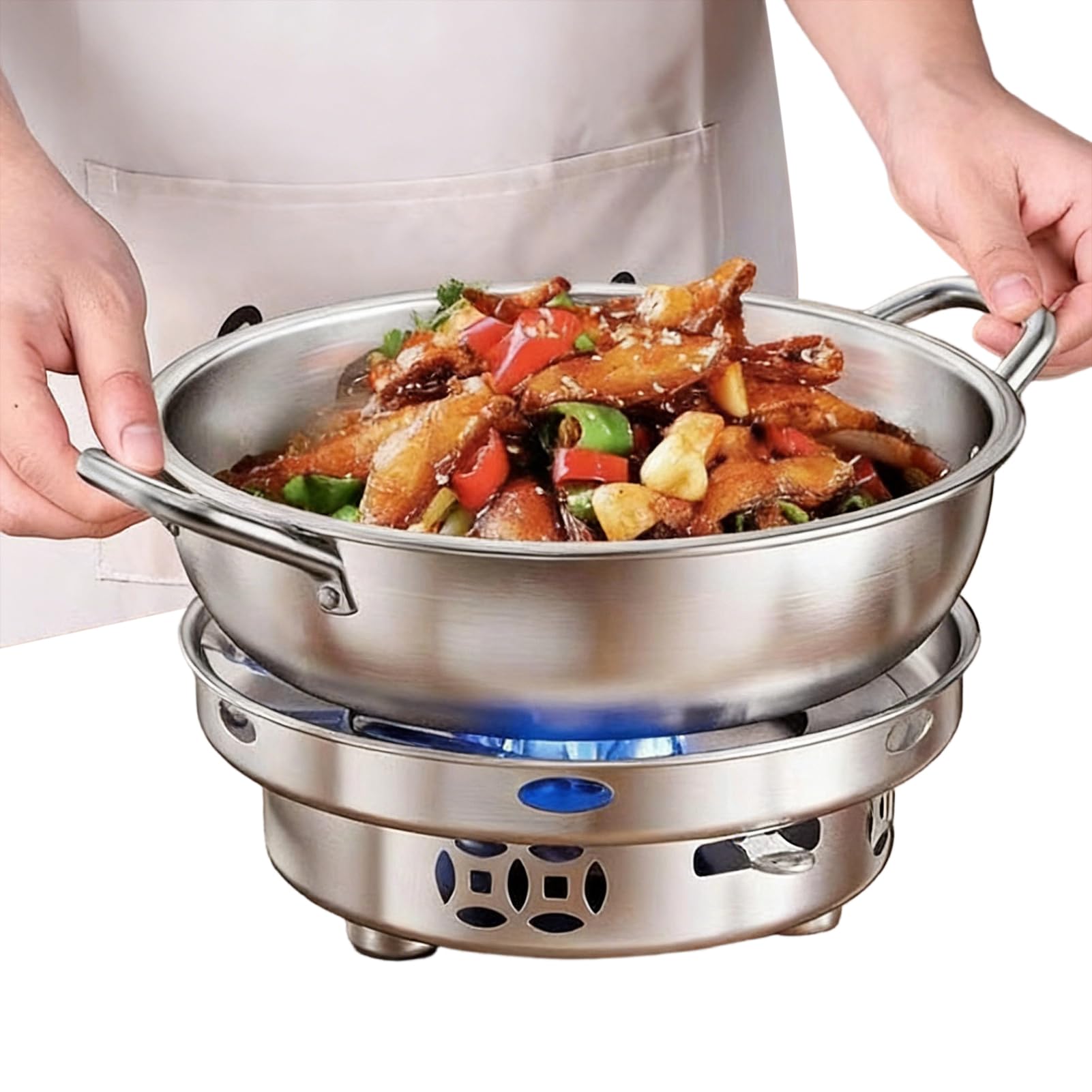 Réchaud randonnée portable pour camping en famille et barbecues conviviaux au jardin