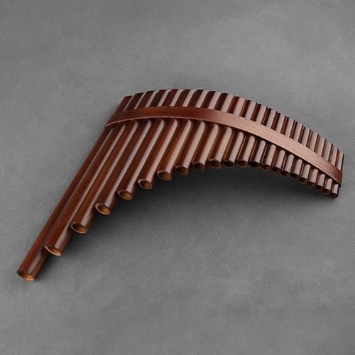 Miniatura 21 de 22/25 tubos G Key Profesional Pan Flauta China Tradicional Instrumento Musical Tubos de Pan Tubos Fácil de Aprender con Exquisitas Tubos de Pan