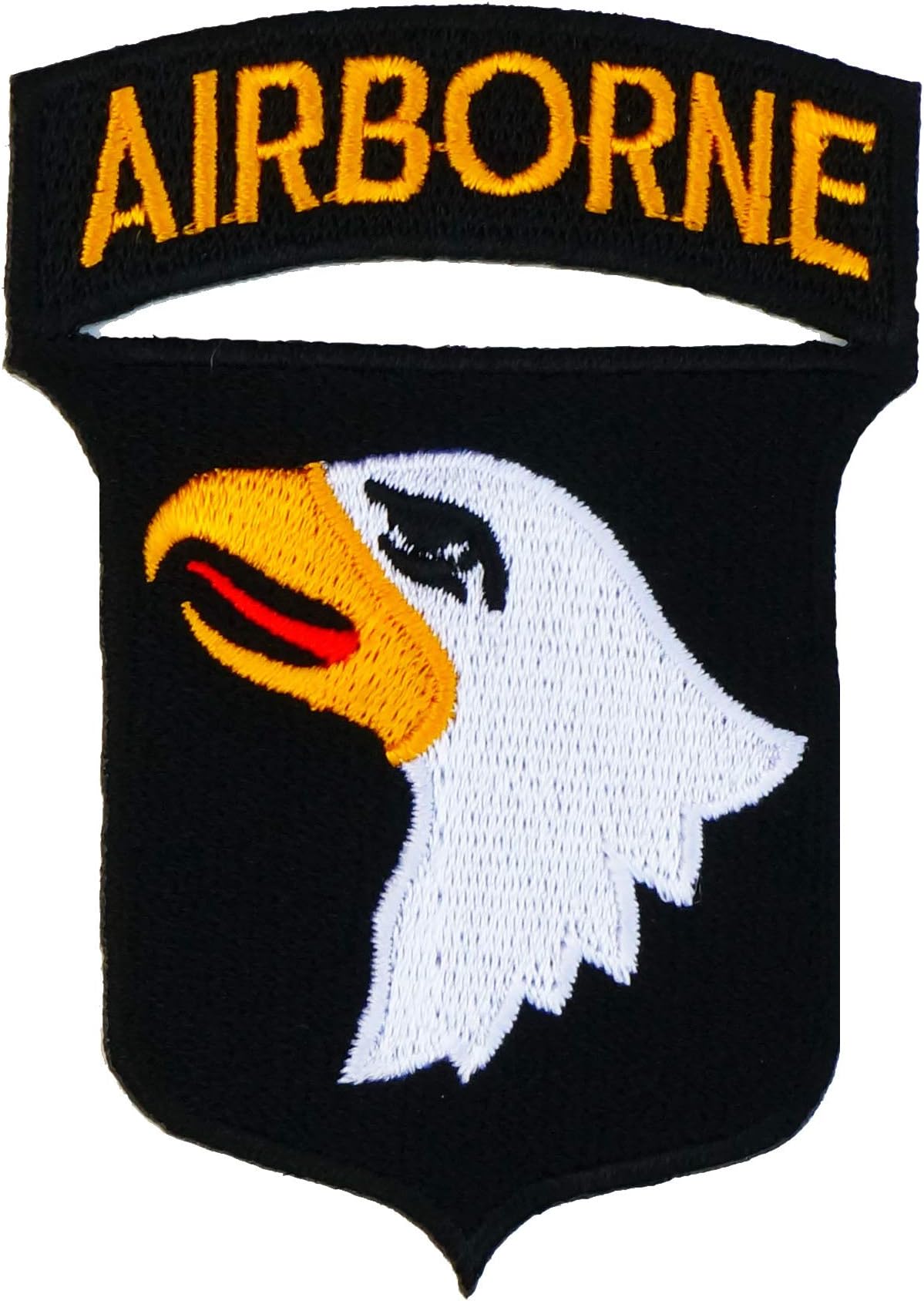 101st Airborne Embroidered Iron On Patch Applique Logo Sign Symbol Military Eagle Badge Costume Army