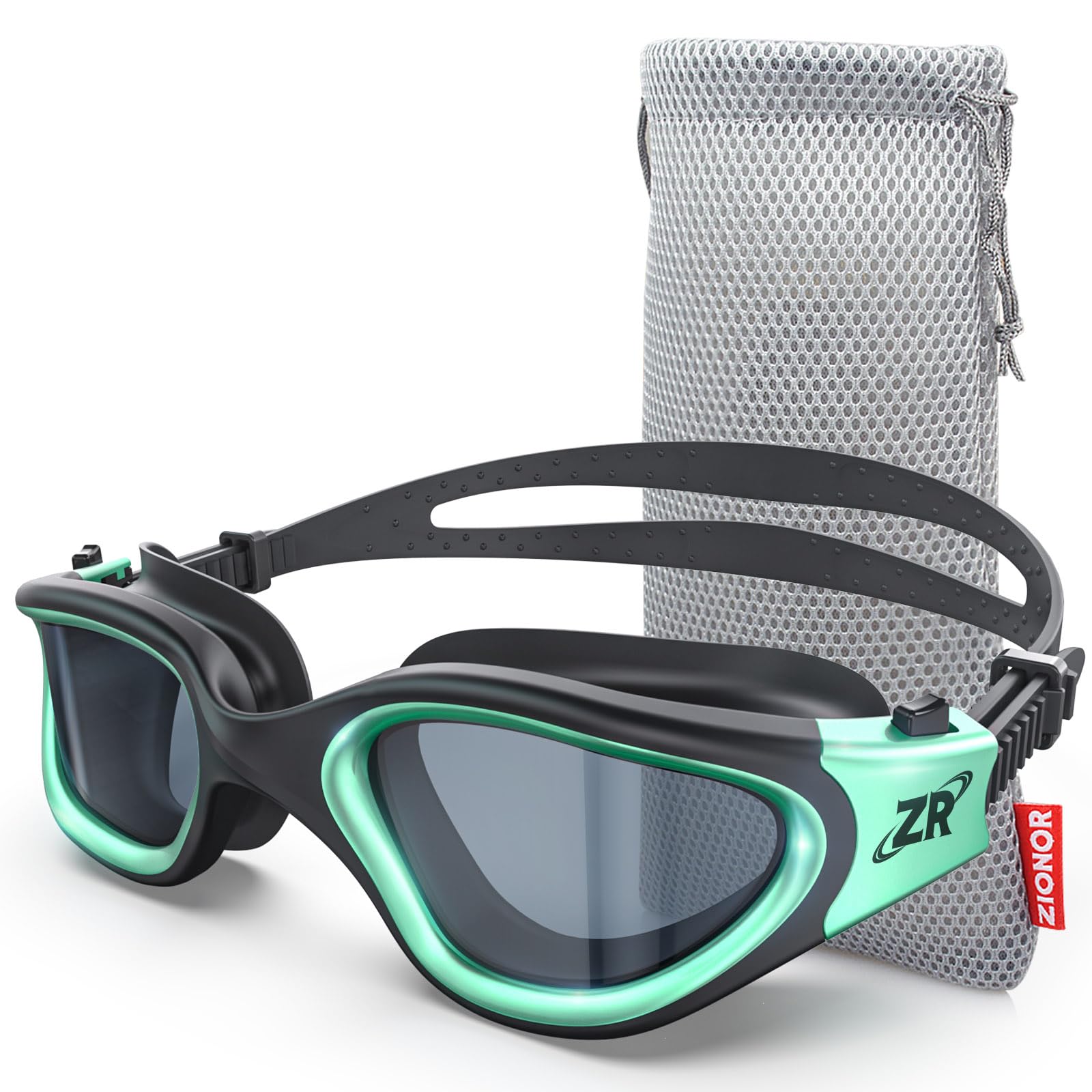 ZIONOR G1 - Polarisierte Schwimmbrille für Unisex und Erwachsene und Damen, beschlagfrei, 100% UV-Schutzbrille