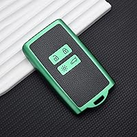 Vista 6 de TPU Leather Car Key Cover, for Captur Koleos Kadjar Arkana Megane for Dacia Duster Sandero Stepway Smart Remote Control Case